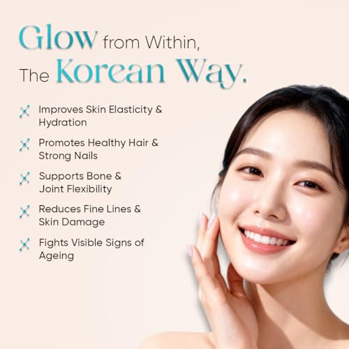 Image of CUREFOREVER Marine Collagen Powder 250g (31 Servings) | Korean Type 1 & 3 Hydrolyzed Collagen Peptides | Skin Hair Nails Support | Unflavoured Easy Mix Supplement for Men & Women