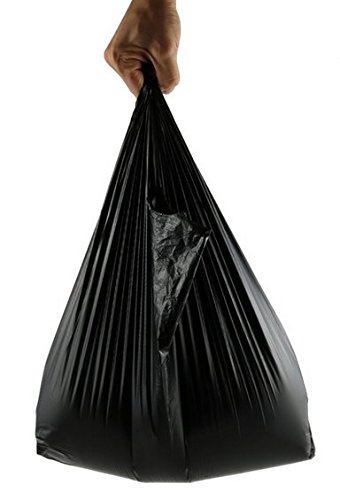 Walbest Disposable Small Trash Bags, Portable PE Rubbish Bags, Wastebasket Bags Small Garbage Office Kitchen Bedroom Waste Bin 5 Rolls 100 Counts