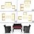 Tangkula Patio Wicker Conversation Furniture Set, Patiojoy Sofa & Table Set w/4 Seats, Outdoor Rattan Sofa Set for Balcony Backyard, Wicker Chair Set with Tempered Glass Coffee Table (1, Red)