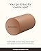 BetterMe Foam Roller for Muscle Recovery – High Density Exercise Roller for Back &Legs – Deep Tissue Massage Roller for Tension, Relief & Stretching (Mocha)
