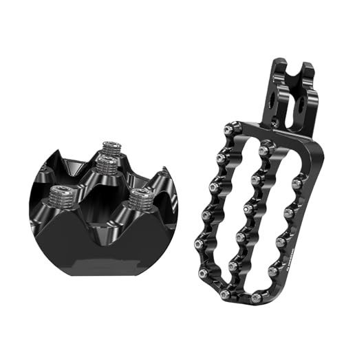 Pédales de précision pour CRF1000L finition noire durable - 3