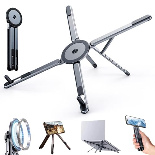 Support de téléphone magnétique ergonomique pour soulager les douleurs de cou