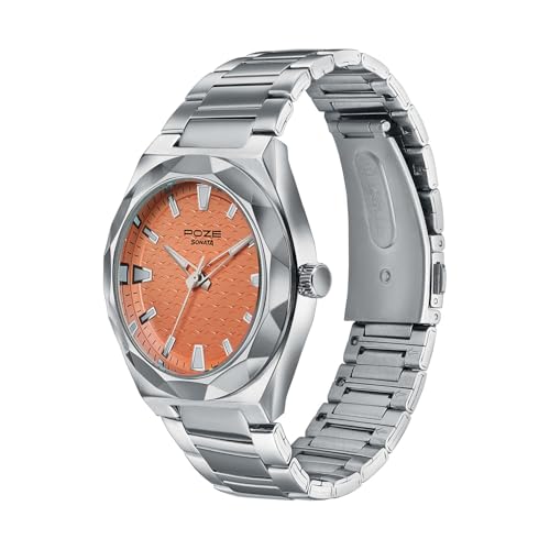 Image of Sonata Poze 9 with Quartz Analog with Sheet Metal Strap Watch for Men
