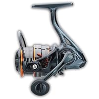 Robinson Angelrolle Tactica 3000 - Frontbremse, 8 Kugellager, Duraluminium-Spule, 5.2:1 - Ideal für Hecht, Wels