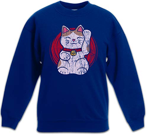 Sweat-shirt enfant Maneki Neko V pullover chat de la chance mignon