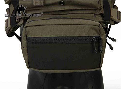 Elite Tribe Mk3 Modular Lightweight Chest Rig Micro Fight Chissis 5.56 Mag Pouch (Multicam) #TOP4