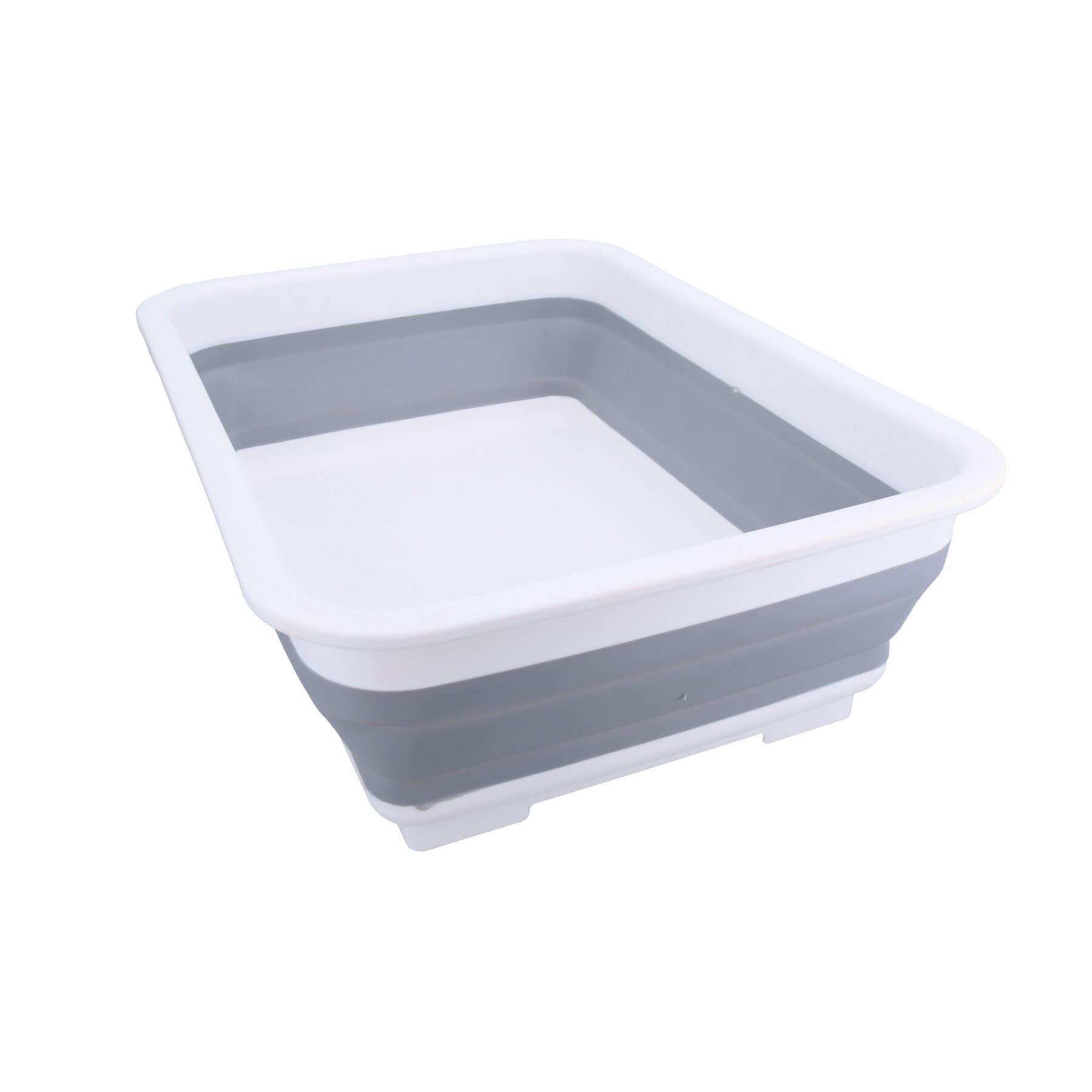 AB Tools Collapsible Pet Dog Paw Cleaning Basin Pop up 7 Litre Capacity 27x37x12cm