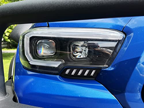 Kit LED DRL Blanco/Ámbar para Toyota Tacoma 2016-2023 miniatura 4