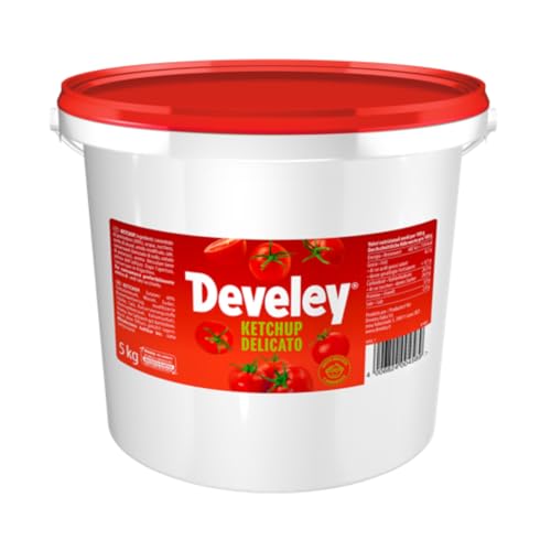 Salsa Ketchup Develey Ketchup Delicato Secchiello 5 kg