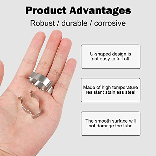 Staffe Supporto Clip a U, Supporto per tubi