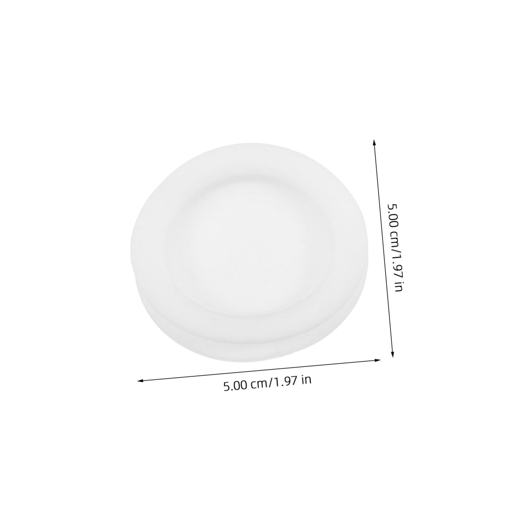 WEKADRIN Wide Use 5pcs Piggy Bank Bottom Caps Round Covers for Saving Box Jar Insert Plugs