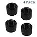 RadishGirls 1/2 x 28 Thread Protector for .22LR .223 & 5.56 Steel, 4 Pack