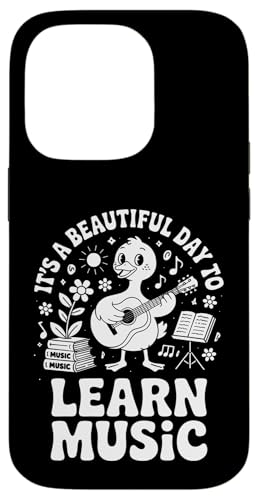 Funny Its A Beautiful Day To Learn Music Says �X�}�z�P�[�X iPhone 14 Pro �p