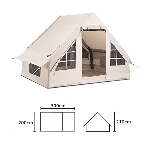 Carpa Inflable para Camping 5-8 Personas Fácil Montaje miniatura 4