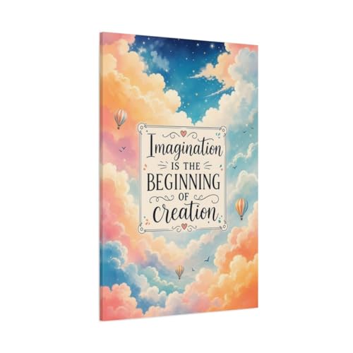 Toile Pastel Sky Inspirante pour un Intérieur Rempli d'Ondes Positives