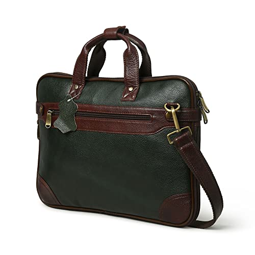 ADYAN 15 inch Leather Briefcases for Men and Women Laptop Bag Business Travel Messenger Bag Vintage Leather Best Office Satchel Bag2