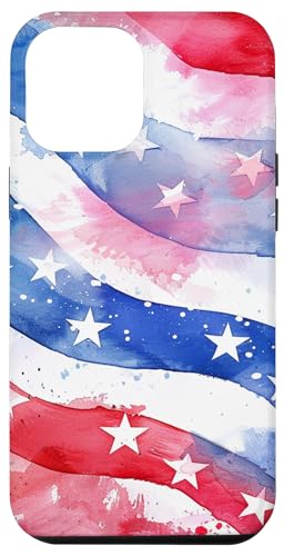 USA Flag 4 Patriotic American :-: Proud 4th Of July Coque pour iPhone 12 Pro Max