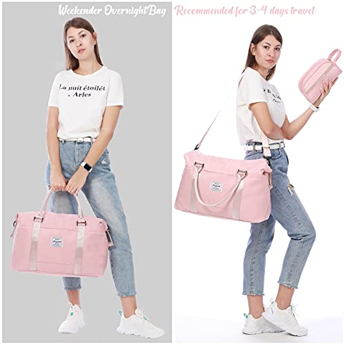 Lovevook Weekender Bag For Women Cute Travel Tote Bag Gym Duffel Bag With Toiletry Bag Carry On Bag Overnight Bag With Wet Pocket Hospital Bag For Labor And Delivery #TOP5