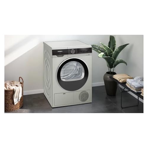 Image of Siemens 9 kg Fully Automatic Front load Condenser Tumble Clothes Dryer WP41G208IN, Silver Inox, Inbuilt Heater