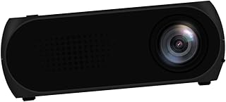 Yardenfun 1 Conjunto De Mini Projetor Inteligente Projetor De Luz Noturna Portátil Projetor De Luz Noturna Ao Ar Livre Projetor De Bolso LED Projetor De Bolso Componente Eletrônico