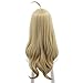 Cfalaicos Golden Long Synthetic Hair Cosplay Wig