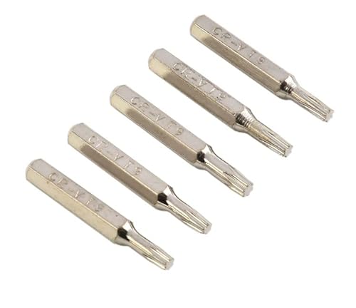 VIGANI Screwdriver Driver Bits,Magnetic Bit, Screwdrivers & Nutdrivers 5*Screwdriver Bit for Easy Attachment Electronic Repair T1 T2 T3 T4 T5 T6 T8 T10 Tools & Workshop Equipment