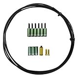 Tamaño 1: 4 mm Jagwire Universal Pro - Transmisión para Bicicletas (2100 mm), Color Verde