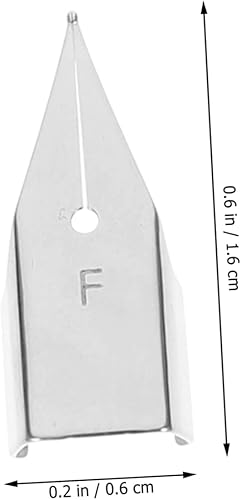 Miniatura 3 de Pluma Estilografica - 20 puntas de repuesto para pluma estilográfica, punta flexible para bolígrafos, accesorios de bolígrafo, puntas de metal,