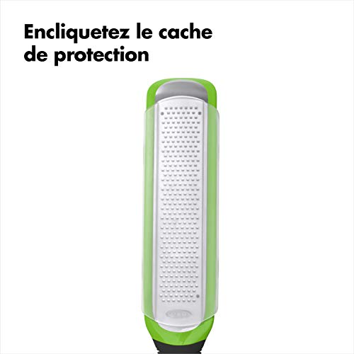 OXO Good Grips Etched Zester and Grater, One Size, Green