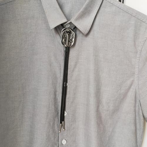 Image of Animal & Plant Bola Tie Bolo Tie Wedding Necklace for Men Women Groomsmen Western Cowboy Necktie