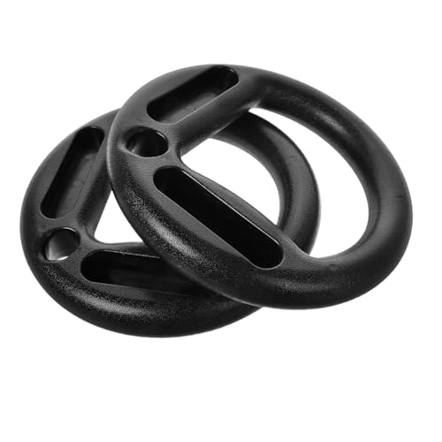 Anillas de gimnasia Wooneky 2 piezas para barra de pull-up miniatura 7