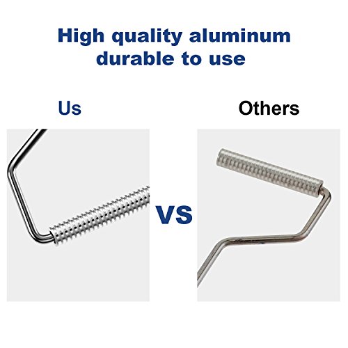 Bubble Paddle Tool Fiberglass Laminating Bubble Roller Aluminum Head For Mold Resin Composite (3 Inch) #TOP6