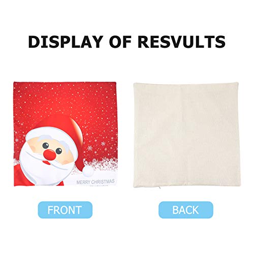 Toyvian 3 Peças de Almofadas de Natal Com Fronhas de Natal para O Natal Fronhas de Natal Com Fronha