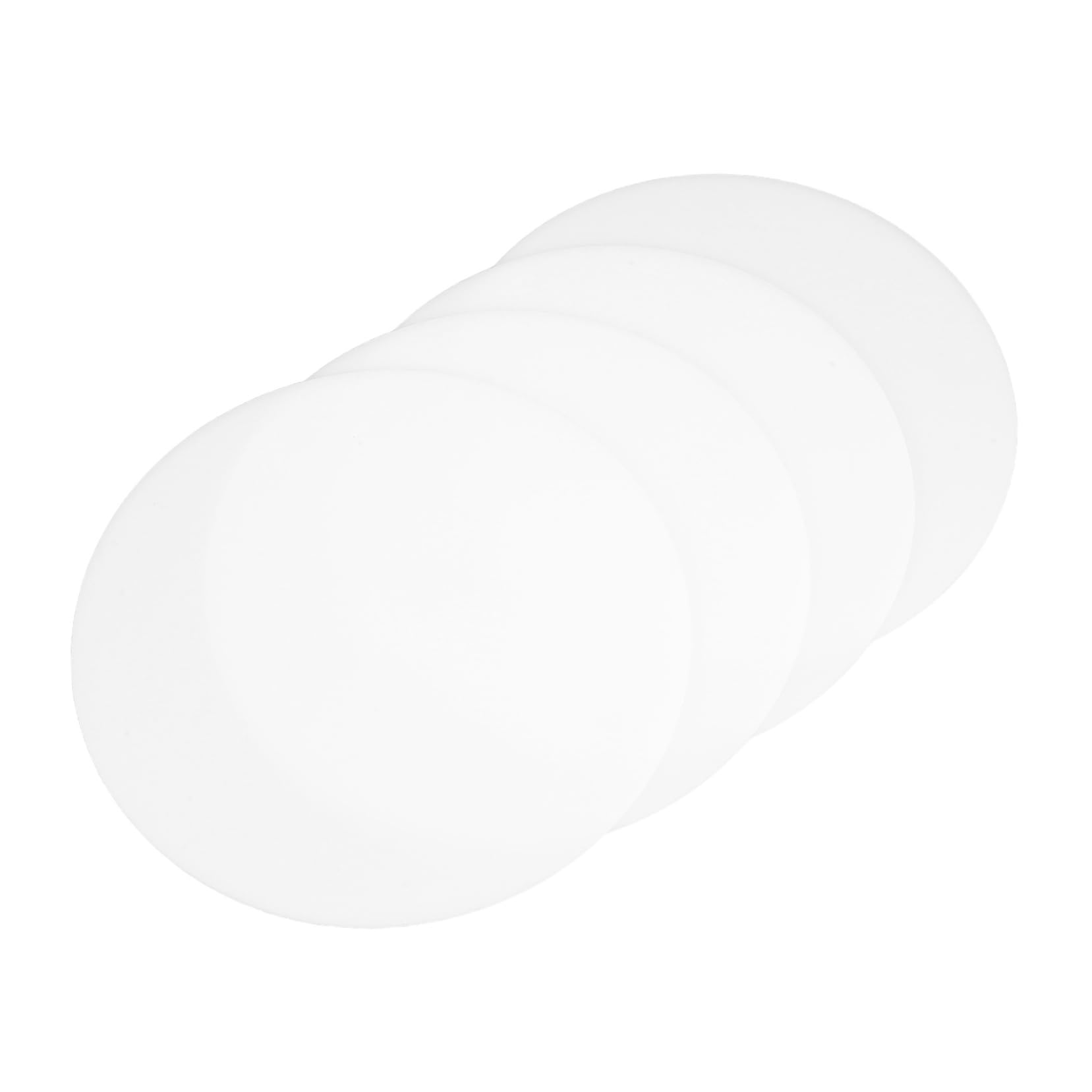 GRIRIW 4 Pack Plastic Light Diffuser Anti-glare Downlight Lamp Covers Soft Diffuser Accessories for Lighting Quick Replacement for Home