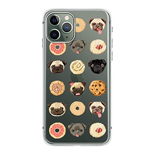 FancyCase Compatible with iPhone 11 Pro Max-New Animal Pattern Soft Silicone Protective Clear iPhone 11 Pro Max Case (Donut Dogs) FancyCase Compatible with iPhone 11 Pro Max-New Animal Pattern Soft Silicone Protective Clear iPhone 11 Pro Max Case (Donut Dogs)