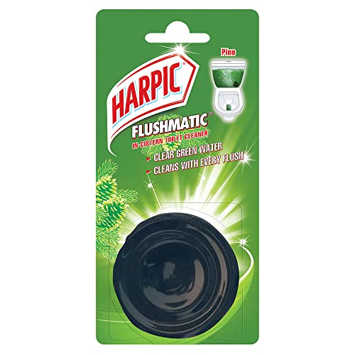 Image of Harpic Flushmatic - Citrus 50 gm | In-Cistern Toilet Cleaner Blocks