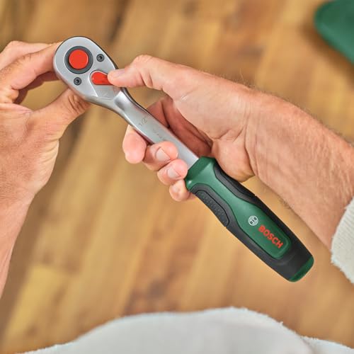 Bosch Clé à cliquet 12 couple jusqu'à 768 Nm bouton de verrouillage inverseur intuitif col incurvé - vue 4