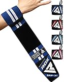 RDX Weight Lifting Wrist Support Wraps, 36” 24” 18” Professional Grade Elasticated Cotton...