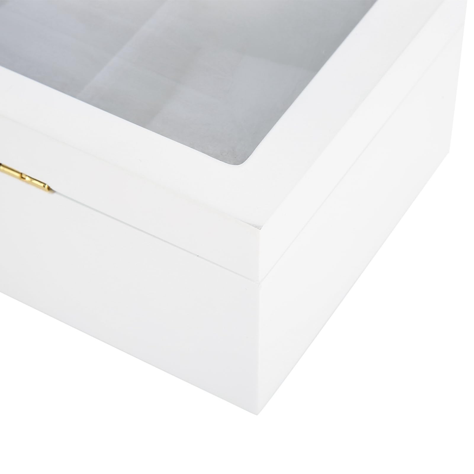 Watch Box, 5 Grids Stoving Varnish Display Case Storage Leather
