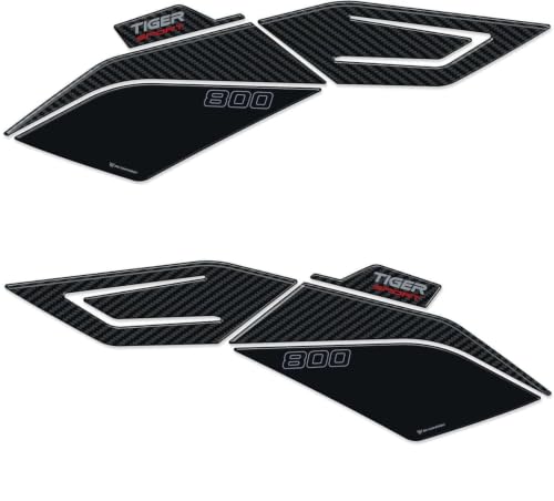 Autocollant 3D résinés Triumph Tiger Sport 800 2025-2026 protections grip réservoir moto