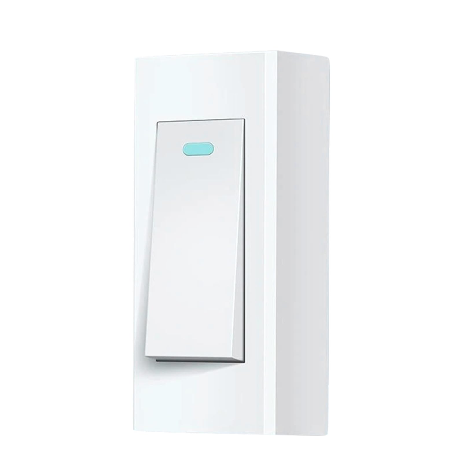 Interruptor de Pared Pequeño Botón Diseño Ultradelgado Interruptor Eléctrico para Lámpara de Hogar Uso Diario en Pared Pequeña Suministro de Luz