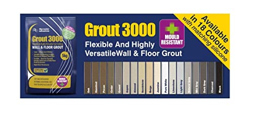 Tilemaster Adhesives Grout 3000 Mid Grey 5kg By TILEMASTER