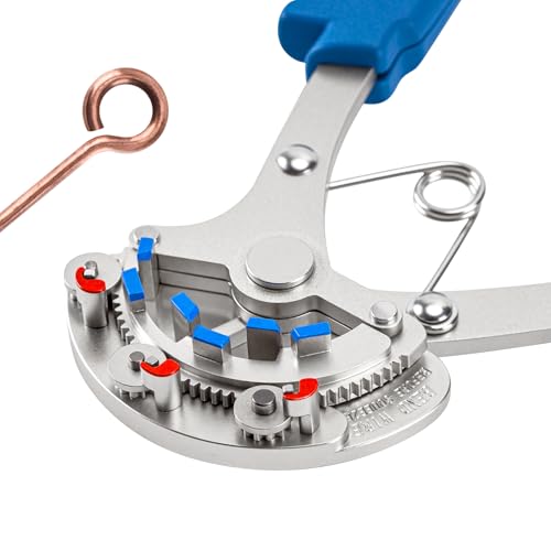 Looper Pliers in One Step for Jewelry Making, 1.5mm-2.25mm-3mm Looping Size, Beading Looper Tool, Wire Looping Pliers for 24-18 Gauge Craft Wire, Patented