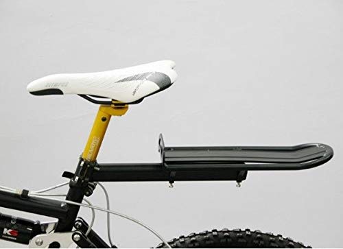 Bike Rear Rack Aluminum Alloy Retractable Bicycle Luggage Carrier Cargo Shelf Mountain Bike Seatpost Bag Holder Stand 22Lbs Capacity #TOP1