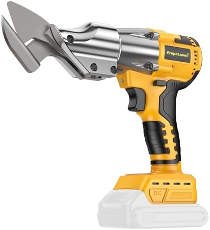 Cordless Metal Shears for Dewalt 20V Max - 14GA Steel Metal Cutter, 360° Pivoting Head, 400Nm Torque Cutting Stainless Sheet, Iron, Carpet, Leather, Cardboard(NO Battery)