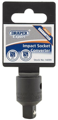Draper 14099 Expert Impact Socket Converter 1/2 x 3/8