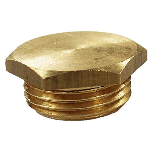 Arcanaute - Raccord laiton à visser - Bouchon laiton mâle 5/8" (17/23) à visser - Arcanaute Cover