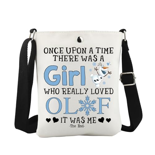 WCGXKO Snowman Crossbody Bag Snowman Lover Gift Snow Movie Inspired Merch