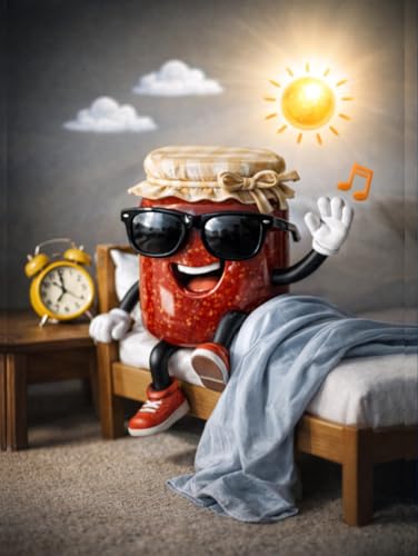 Strawberry Jam Awakening Fitness Journal — Breakfast League: Workout Log and Training Tracker — Gym Planner and Progress Notebook