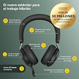 Jabra Evolve2 65 Wireless PC Headset – Noise Cancelling UC Certified Stereo Headphones With Long-Lasting Battery – USB-C Bluetooth Adapter – Black - 4